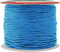 Mandala Crafts 1mm 109 Yards Deep Sky Blue Cotton Waxed Cord by MandalaCrafts