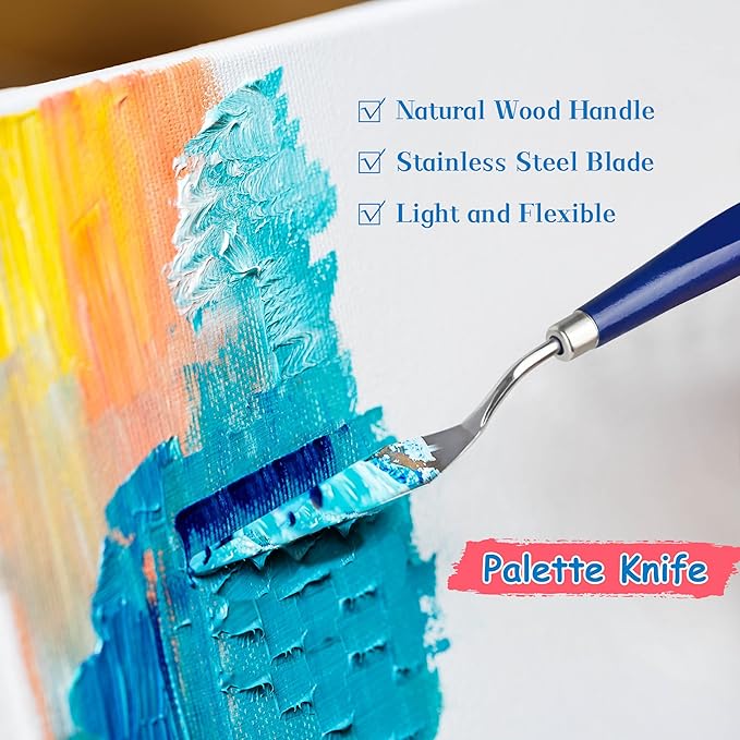 26PCS Painting Brushes Set, 5 Sets of Professional Painting Brushes - Image 3