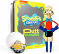 Officially Licensed Spongebob Mermaid Man & Barnacle Boy Divot Tool and Ball Marker Gift Set with Magnetic Hat Clip and Collectible Protective Tin, Golf Accessories for Fans and Golfers
