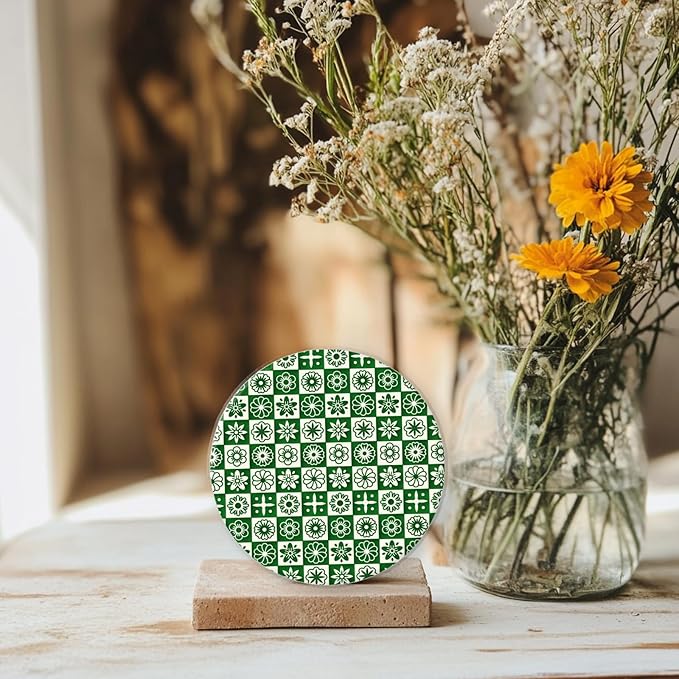 CHGCRAFT Lattice Pattern Polymer Clay Texture Sheets Geometric Flowers Silicone - Image 5