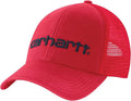 Carhartt Men's Canvas Mesh-Back Logo Graphic Cap