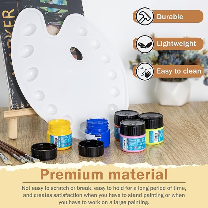 DUGATO Large Oval Paint Palettes - Image 3