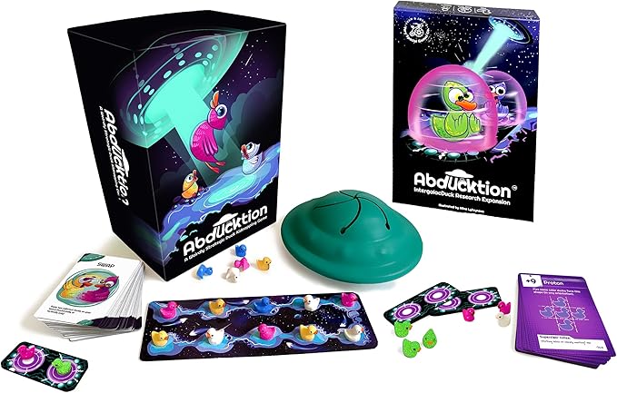 Abducktion - Bundle Base + IntergalacDuck Research Expansion Combo Pack by Abducktion
