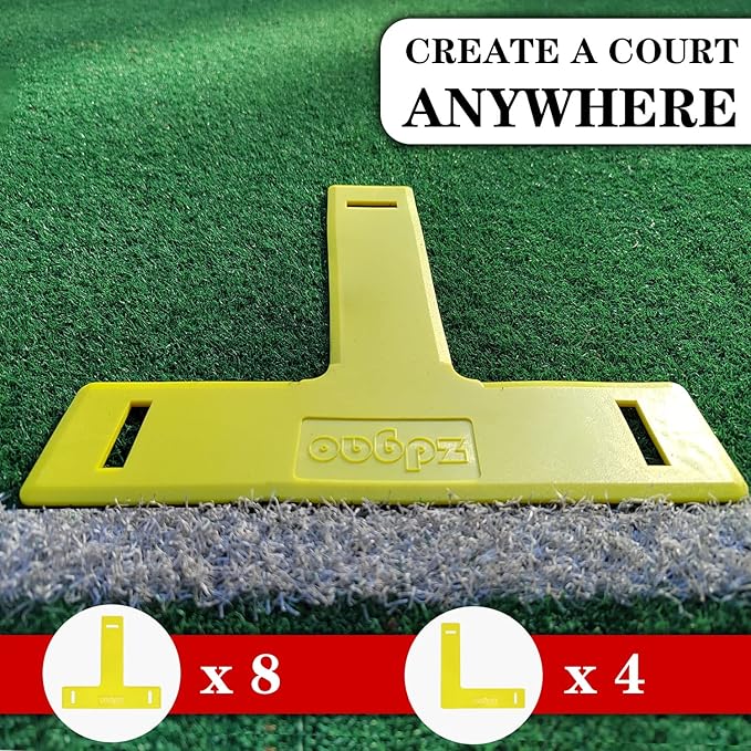 Zdgao Pickleball Set with Net for Driveway, 22 FT Regulation Size Pickle Ball - Image 4