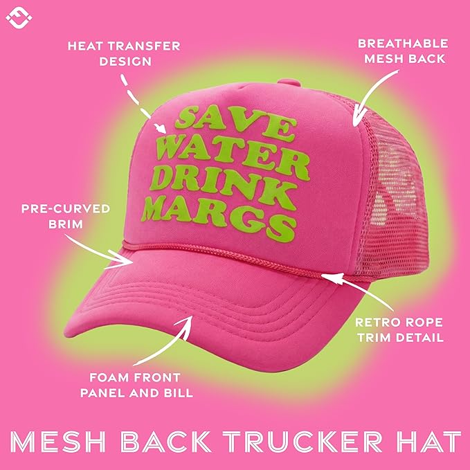 Funky Junque Premium Mesh Snapback Trucker Hat - Stylish Comfort for All - Patriotic, Humor & More