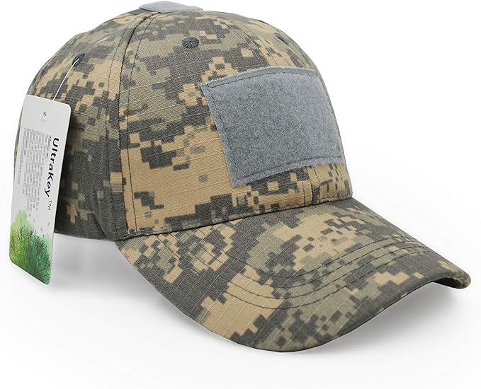 UltraKey Military Tactical Operator Cap, Outdoor Army Hat Hunting Camouflage Baseball Cap