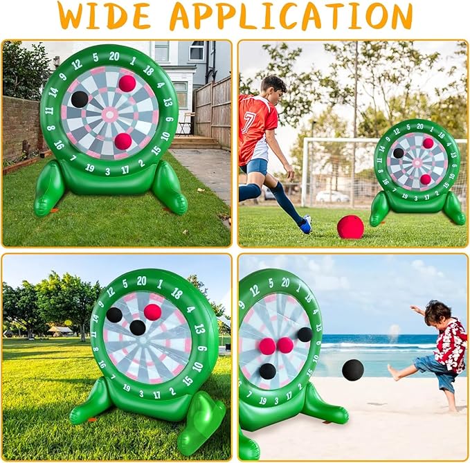 6Ft Tall Giant Kick Darts Games Inflatable Giant Kick Darts Games, Jumbo - Image 7