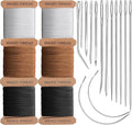IMZAY Upholstery Repair Kit, Waxed Sewing Thread, 132 Yards Heavy Duty Leather by Imzay