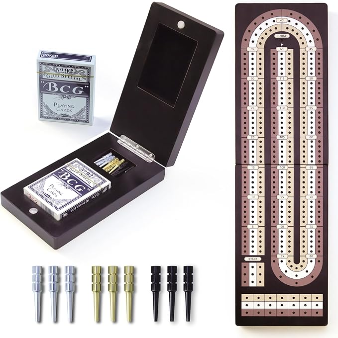 Cribbage Board Game Set by Unknown