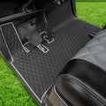 Xtreme MATS Golf Cart Rubber Floor Mat Compatible with Yamaha Drive2 EFI QuieTech Models Only (2017-2026) & UMAX Rally 4x4 - Black with Grey Trim