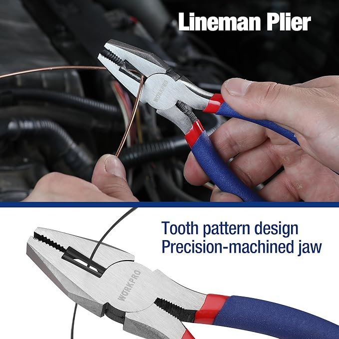 7-piece WORKPRO Pliers Set - Image 5