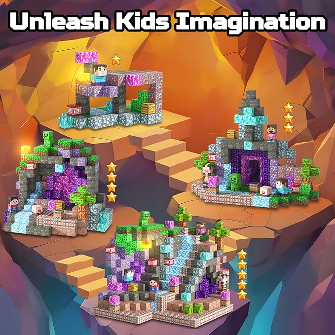 Magnetic Blocks, Stacking Magnets - Image 3