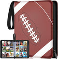 900 Pockets Football Card Binder Sleeves for Trading Cards, 9-Pocket Football Card Sleeves Album Holder Protectors for Basketball Baseball Sports Cards