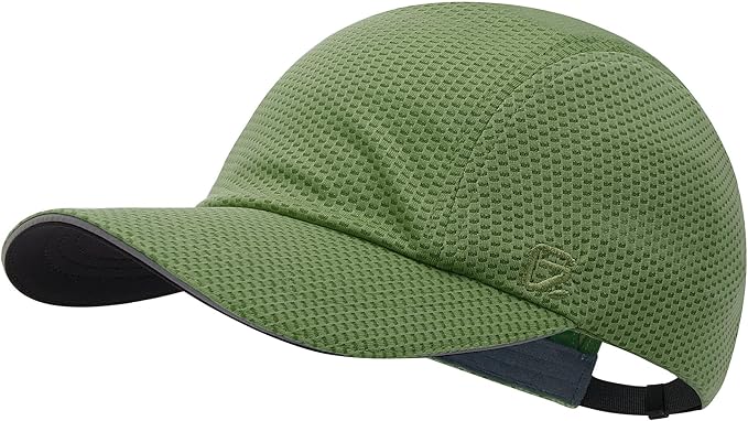 GADIEMKENSD Women's Race Day Running Cap Performance Mesh Hat - Excellent Ventilation, Lightweight, Reflective Safety