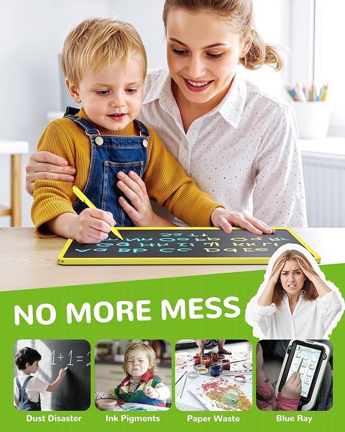 KOKODI LCD Writing Tablet, 16 Inch Colorful Toddler Doodle Board Drawing Tablet - Image 4