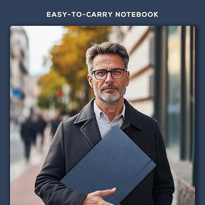 Beechmore Books A3 Sketchbook – 11.7x16.5 Premium Vegan Leather Bound Extra - Image 6
