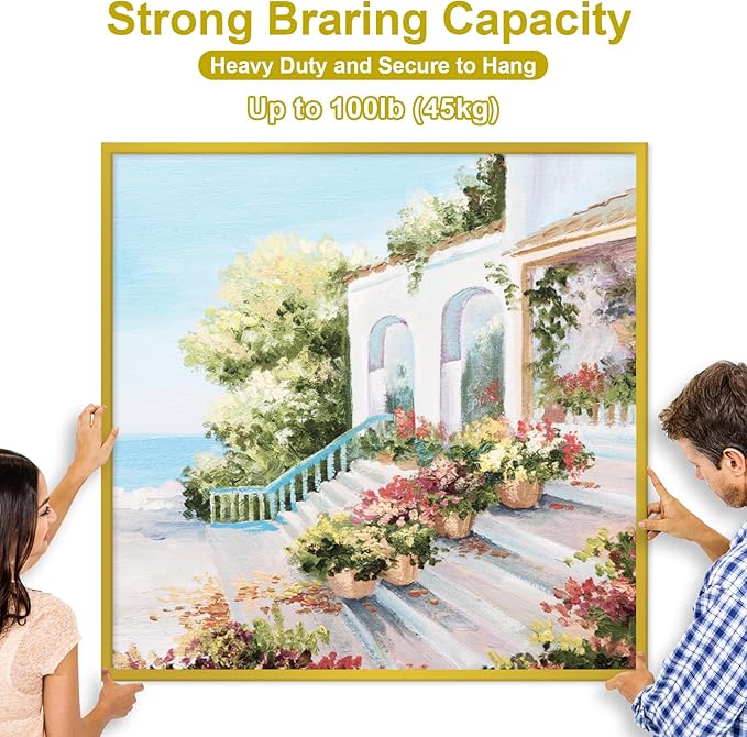 88Pcs Heavy Duty Picture Hanging Wire Kit, Include 50Ft Stainless Steel Wire - Image 2