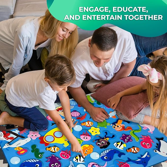 QUOKKA Ocean Felt Board for Toddlers - Image 6