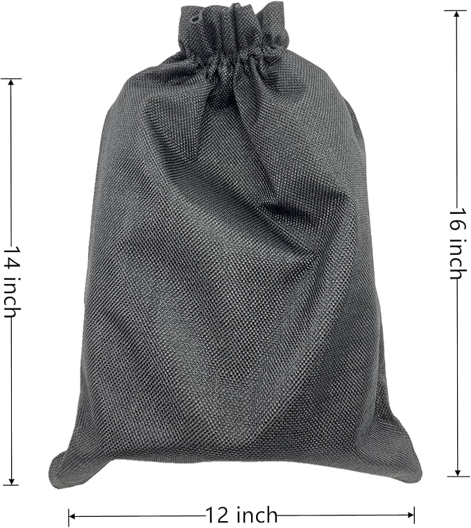 Palmhomee Pack of 4 Burlap Gift Bags - Image 2
