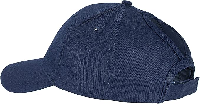 High Ponytail Baseball Hat - Women Messy Bun Hat, Sun Protection Ponycaps Retro Cap