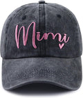 Gigi Mimi Hats for Women, Adjustable Cotton Embroidered Grandma Baseball Cap