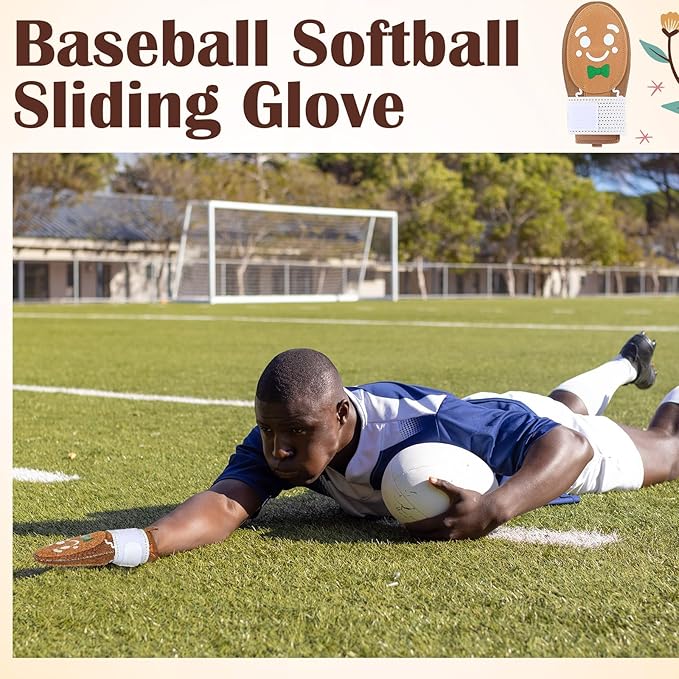 Geyoga Christian Sliding Mitt Cross Baseball Softball Religious Glove Sliding Mitt Baseball Guard Accessories and Protective Gear Left/Right Hands - Hand and Wrist Protection