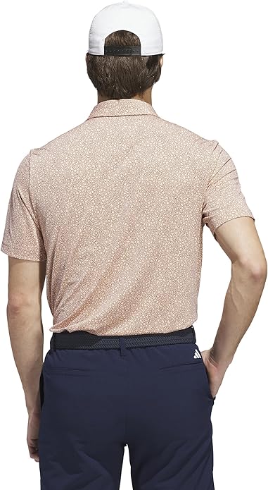 adidas Mens Ultimate365 Mini Bunker Polo Shirt