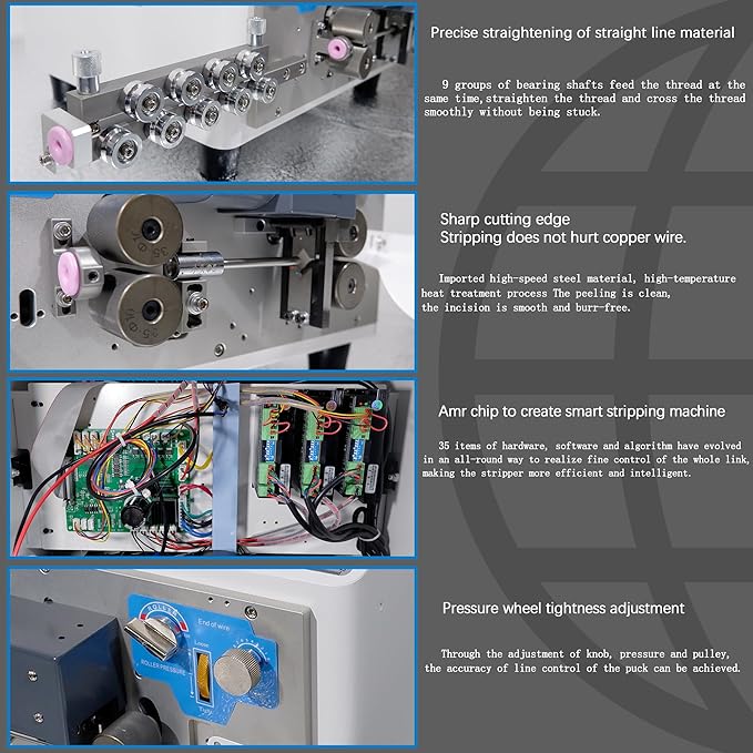 Automatic Wire Stripper Machine, Computer Wire Peeling, Electronic Wire Cutting - Image 7