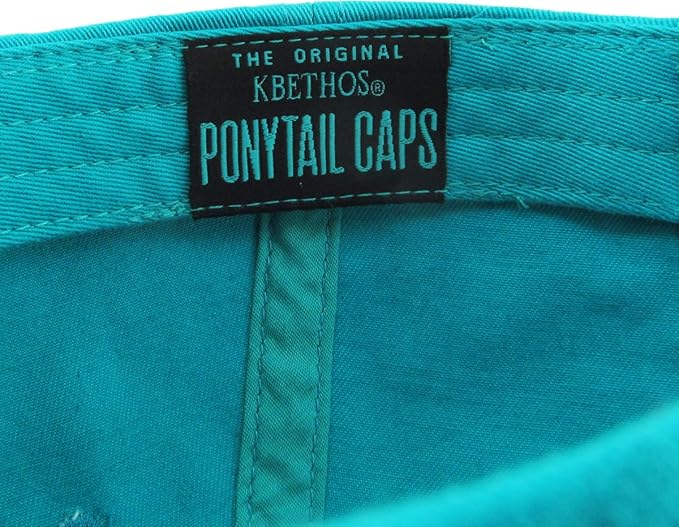 Classic Plain Ponytail Messy High Bun Headwear Adjustable Cotton Trucker Mesh Glitter Hat Baseball Cap