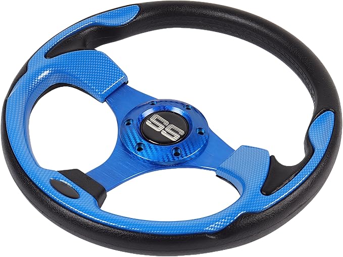 Golf Cart Steering Wheel 12.5 inch Universal for Club Car DS Precedent Tempo EZGO RXV TXT Yamaha