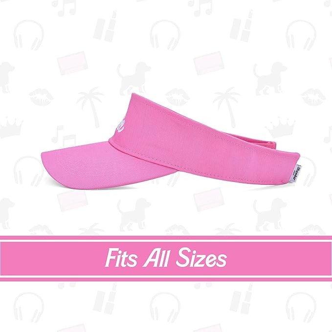 Shanker Golf - Birdie Women's Golf Visor - 100% Cotton Golf Visor for Ladies - Women's Golf Hat
