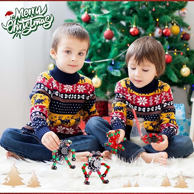 Fidget Spinners for Kids and Adults Christmas Fidget Toys Gifts, Stress Relief - Image 4