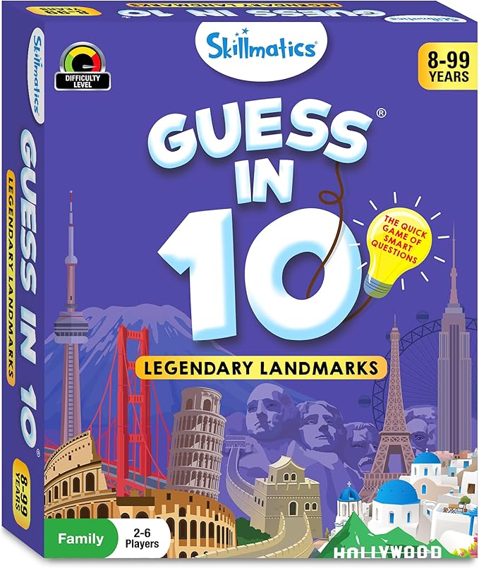 Skillmatics Guess in 10 Legendary Landmarks, Educational Travel Toys - Image 9