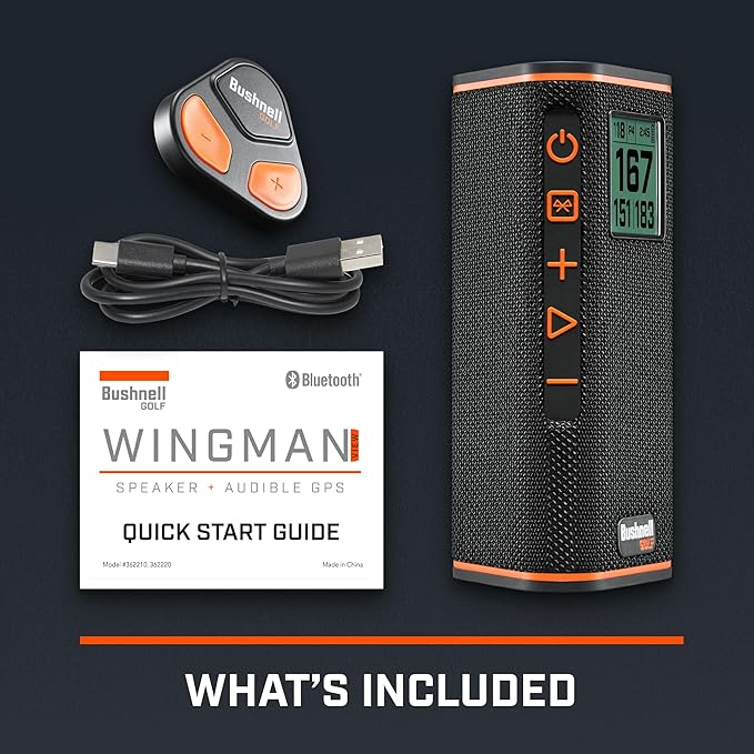 Bushnell Wingman View Golf GPS Speaker