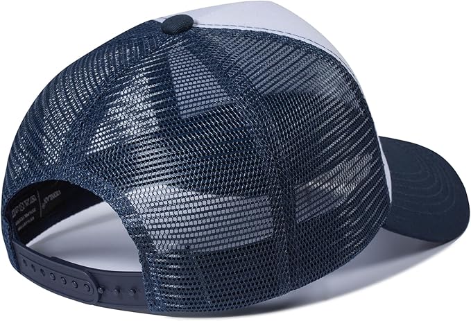 Baseball Cap, American Flag Trucker Hat for Men Women, Breathable Adjustable Fit Outdoor Mesh Snapback Hats