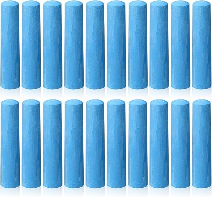 20 Pcs Sidewalk Chalks for Kids Non Toxic Jumbo Chalk for Party Gift Outdoor by Unknown