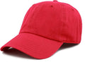 Cotton Baseball Cap Dad Hat – Washed Low Profile Adjustable Hat for Men Women Casual Outdoor Running Golf