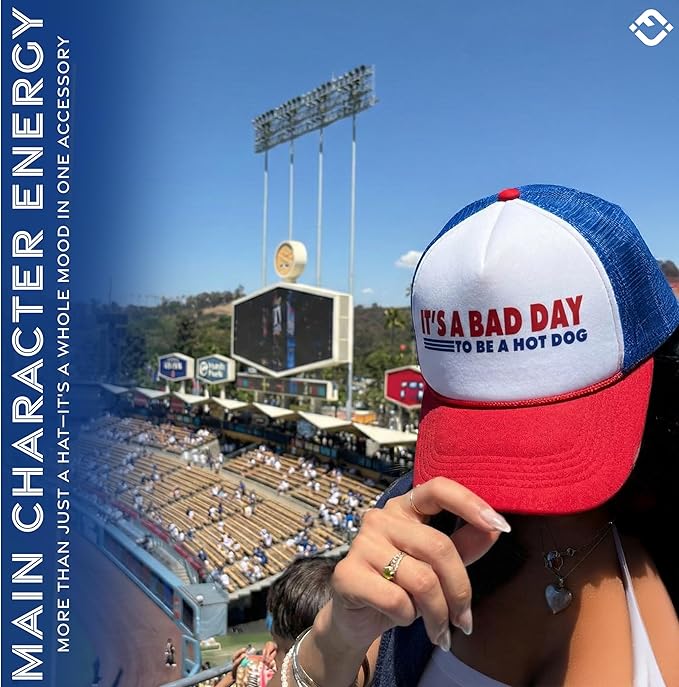 Funky Junque Premium Mesh Snapback Trucker Hat - Stylish Comfort for All - Patriotic, Humor & More