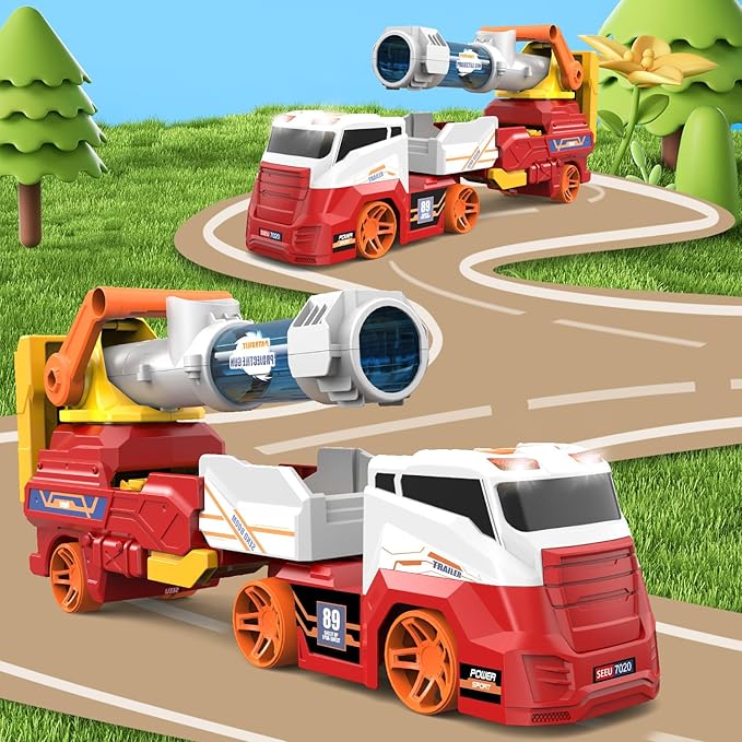 Dwi Dowellin Truck Toys for Kids, - Image 6