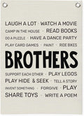Boys Room Decor, Brothers Make The Best Friends Toddler Room Banner, Playroom by Unknown