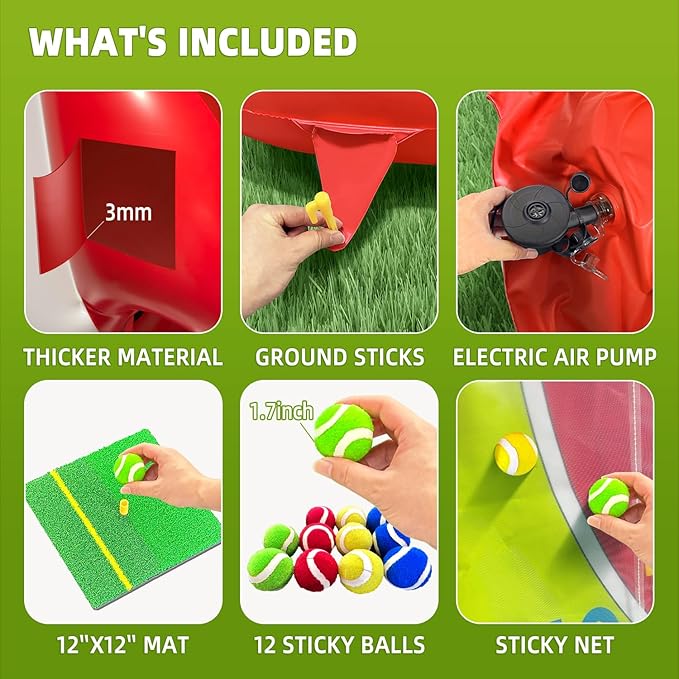 Inflatable Golf Game Set, Outdoor & Beach Golf, Party Darts and Indoor Darts - Image 4