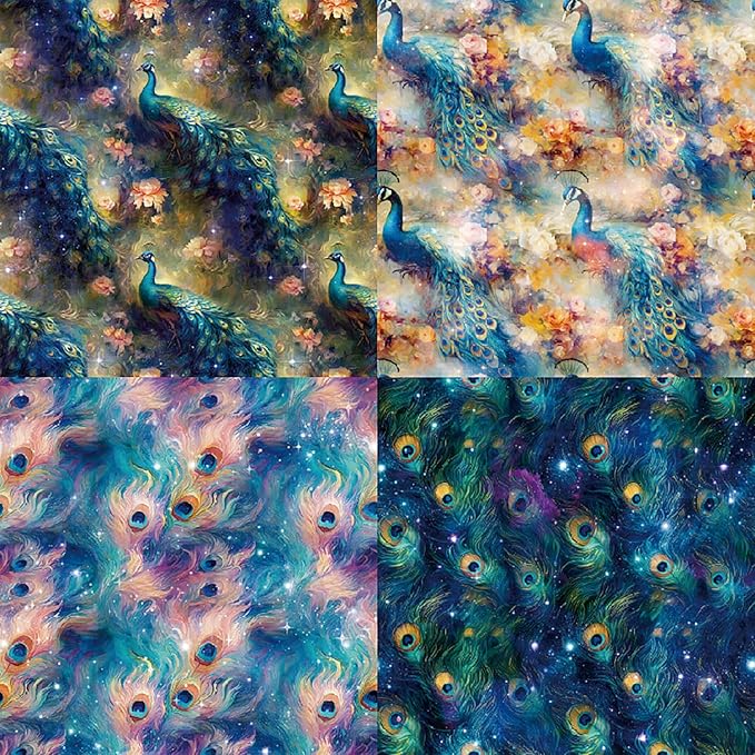 YASMEN Scrapbook Paper Pad 6x6, Patterned Cardstock, Single-Sided Decopodge - Image 6