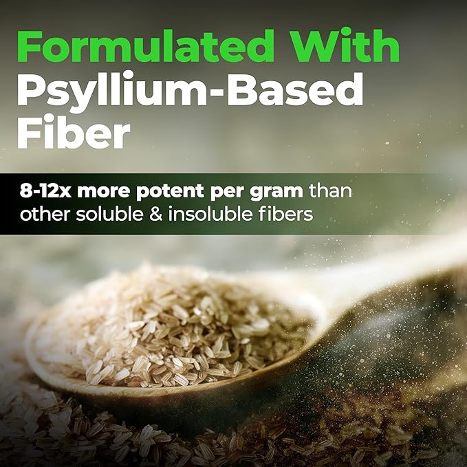 Species Nutrition Fiberlyze Fiber Supplement, Psyllium Based Soluble & - Image 5