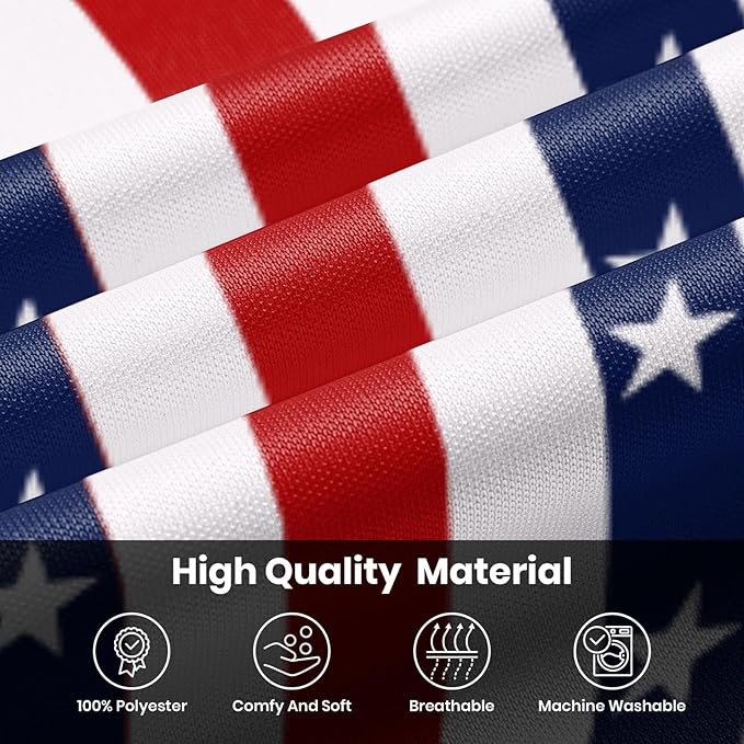 Golf Polo Shirts for Men Funny Print Short Sleeve Golf Shirts Performance Golf Polos