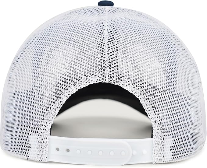 American Flag Trucker Hat - Snapback Hats for Men Women Baseball Cap - Breathable Mesh & Adjustable Fit for Casual Wear