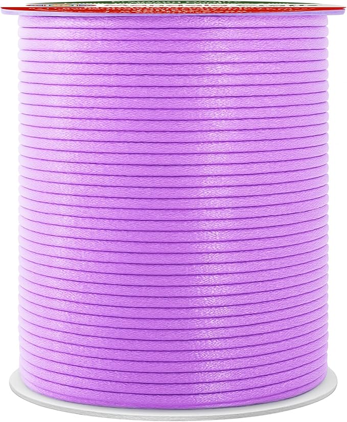 Mandala Crafts 2mm 109 Yards Lilac Cotton Waxed Cord by MandalaCrafts