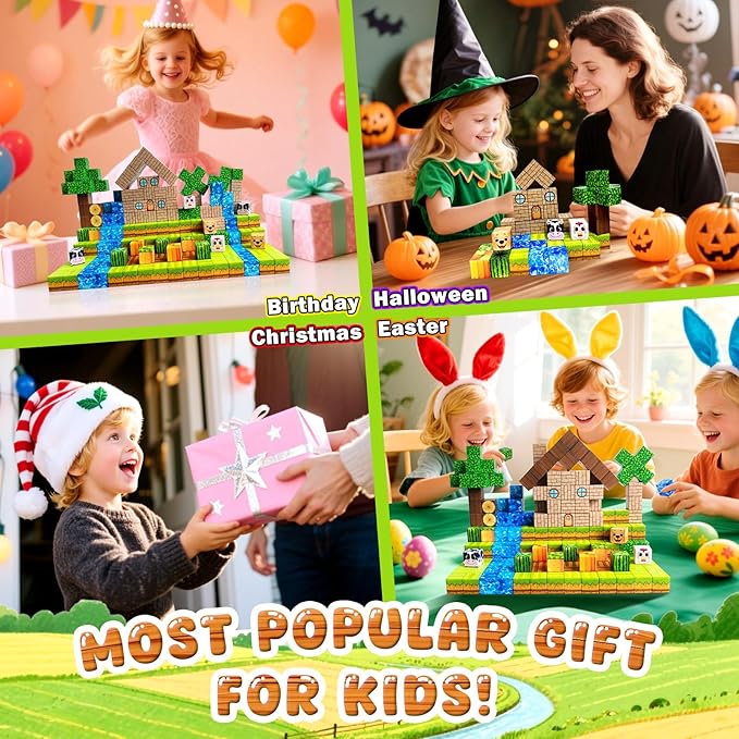 Magnetic Blocks Building Toys for Kids: Magnetic Blocks for Kids Ages 3-4 - Image 3