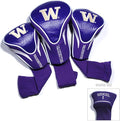 Team Golf NCAA Florida Gators Contour Golf Club Headcovers (3 Count) Numbered 1, 3, & X, Fits Oversized Drivers, Utility, Rescue & Fairway Clubs, Velour Lined for Extra Club Protection