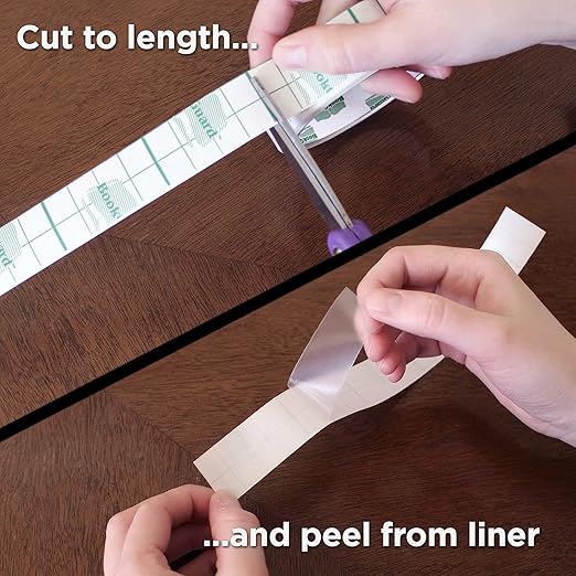 BookGuard 1 inch Clear Vinyl Roll Bookbinding Tape Multipurpose Archival - Image 3