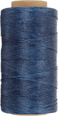 PATIKIL 284 Yard Flat Waxed Thread 150D 1mm Leather Sewing Cord by PATIKIL